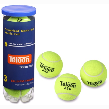 Купить Мяч для большого тенниса Teloon 626Т Р3  (3 шт) в Бугульме 