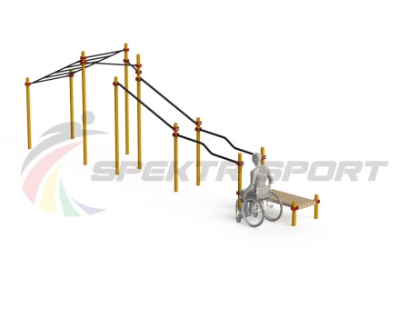 Купить Спортивный комплекс для инвалидов-колясочников WRK-D22_76mm в Бугульме 