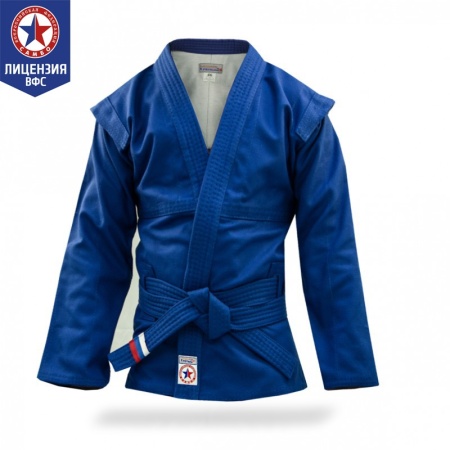 Купить Куртка для самбо "Атака"  ВФС (подкладка, пояс) р 50-60 в Бугульме 