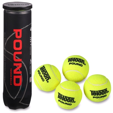 Купить Мяч для большого тенниса Teloon 828Т Р4  (4 шт) в Бугульме 