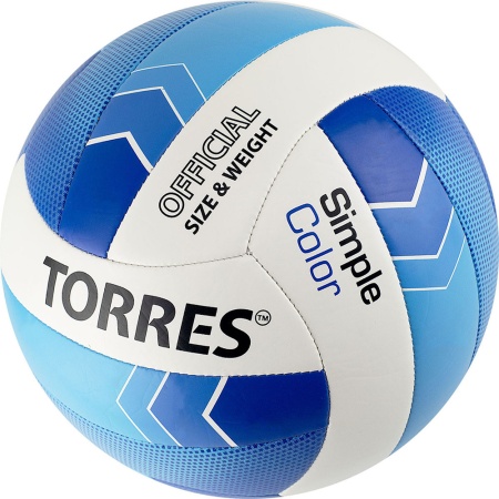 Купить Мяч волейбольный Torres Simple Color любительский р.5 в Бугульме 